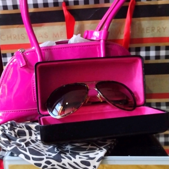 DVF Diane von Furstenberg Stunning Vintage Tortoiseshell Sunglasses with Case - Picture 8 of 14